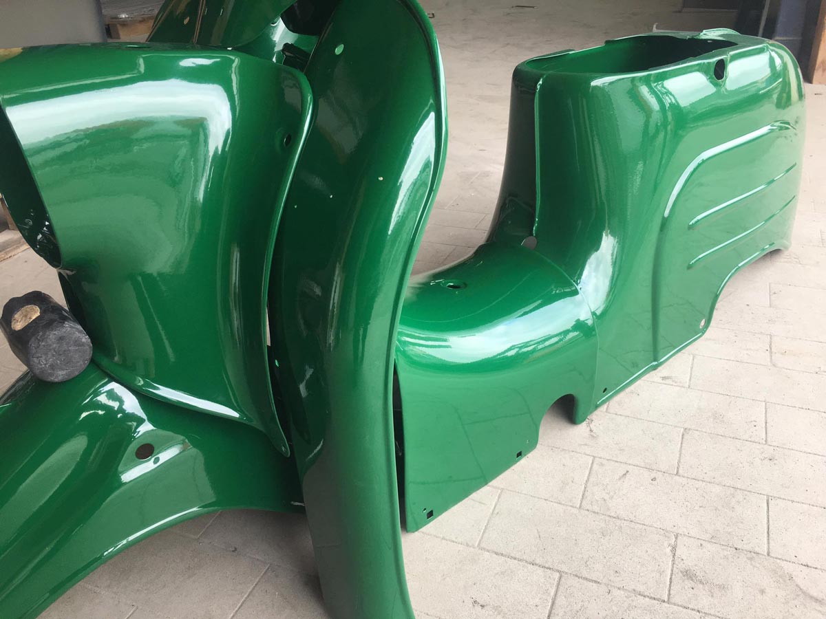 SIMSON Originalfarbe Billardgrün